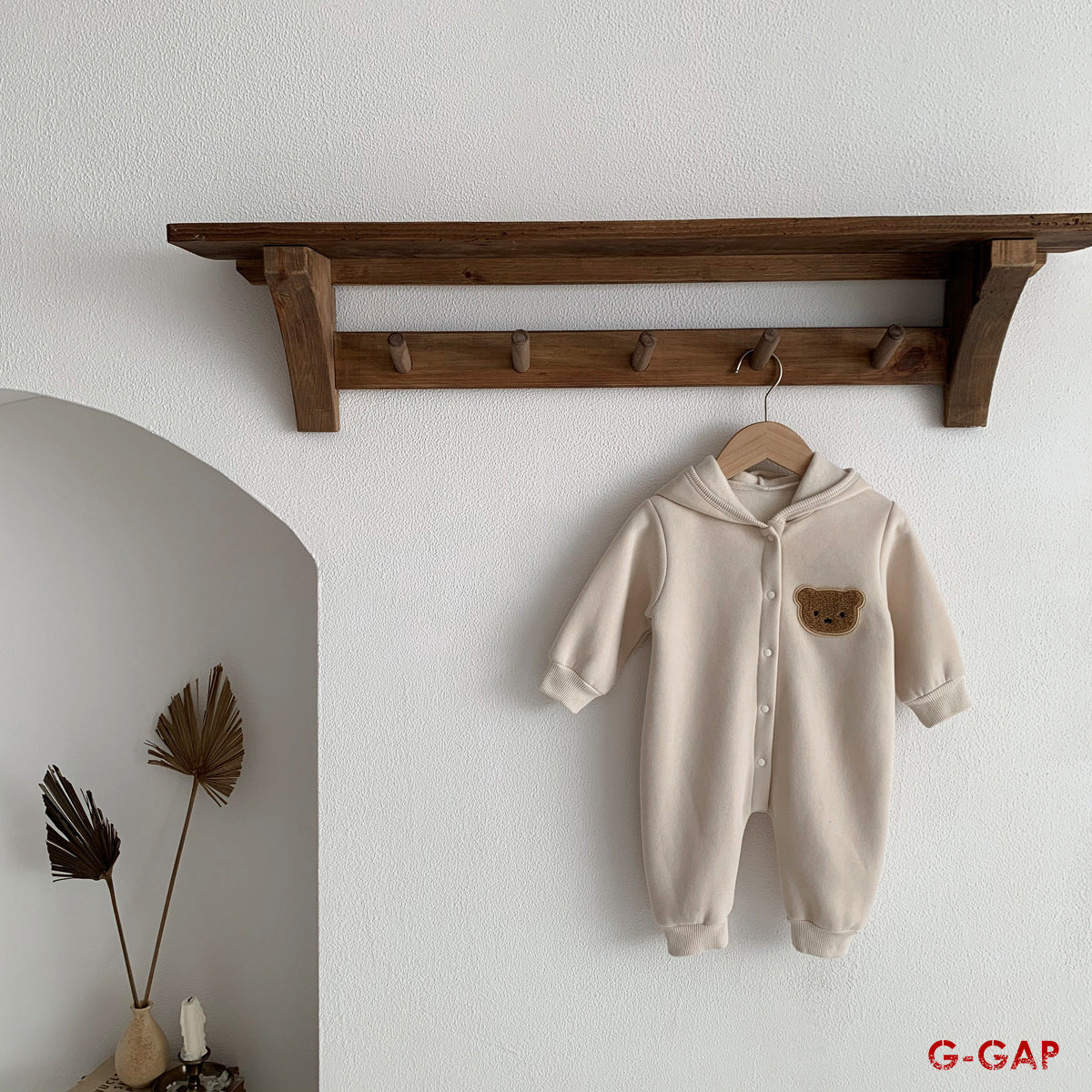 Velvet Bear Jumpsuit for Infants