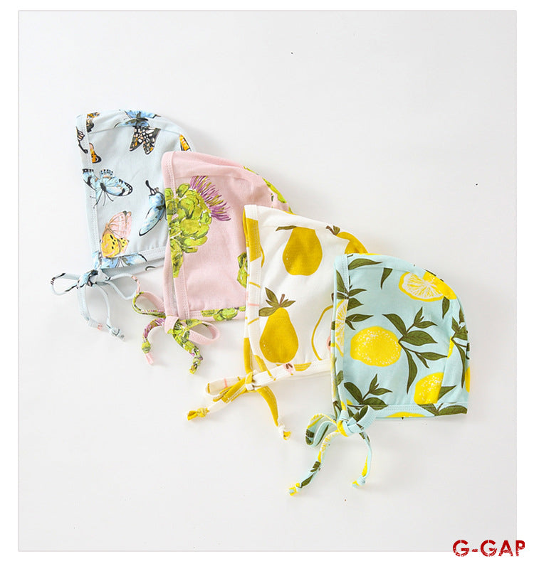Spring and Autumn Cotton Printed Footed Pajamas Jumpsuit for Newborns