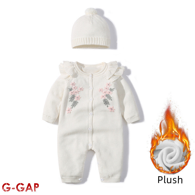 Woolen Knitted Romper for Babies