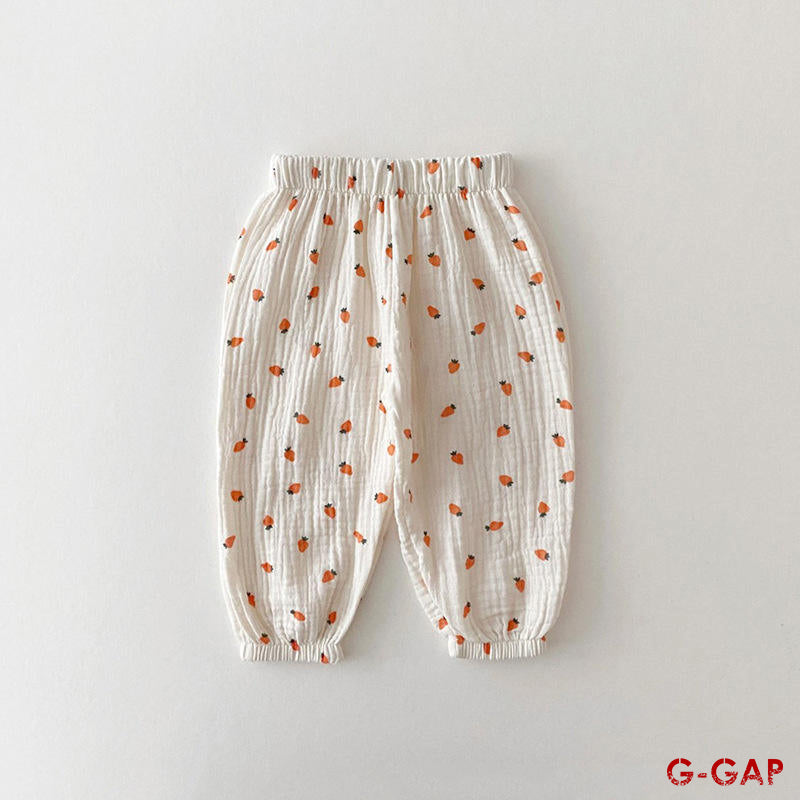 Summer Infant Mosquito-Proof Cotton Lantern Pants