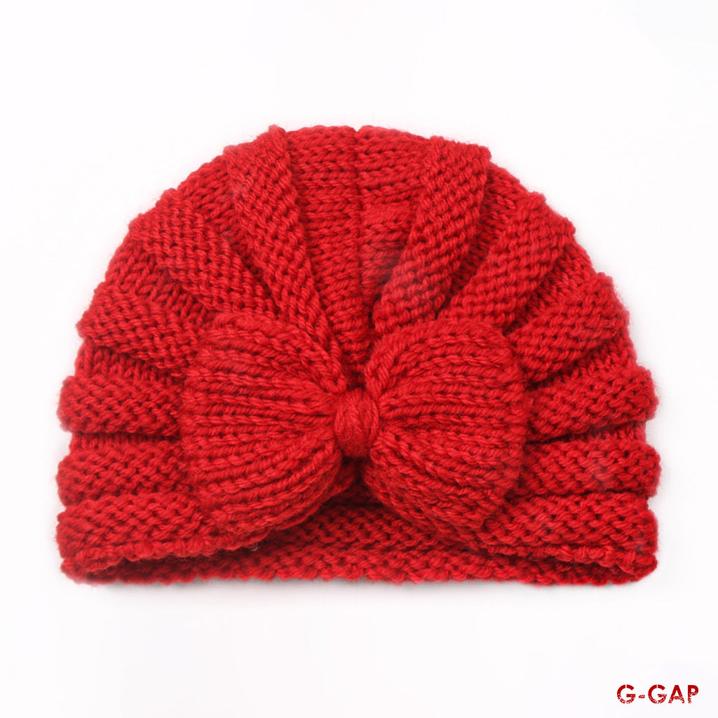 Autumn/Winter Knitted Wool Baby Hat - European and American Style