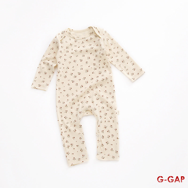 Soft Cotton Long Sleeve Baby Romper