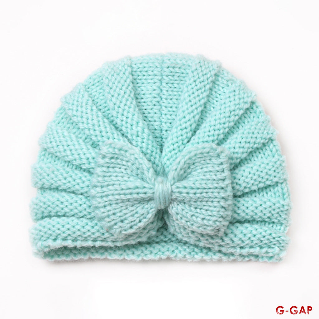 Autumn/Winter Knitted Wool Baby Hat - European and American Style