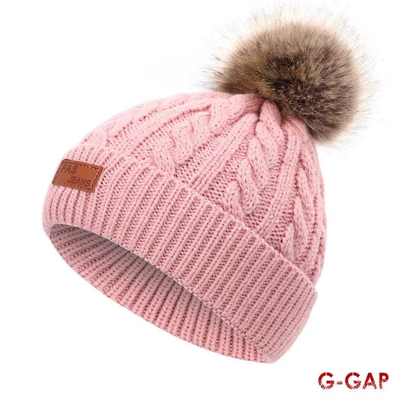 Autumn Winter Infant Knitted Hat Fashion Baby Warm Wool Hat