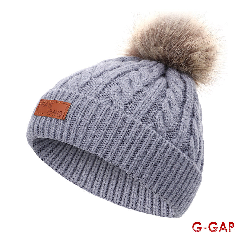 Autumn Winter Infant Knitted Hat Fashion Baby Warm Wool Hat