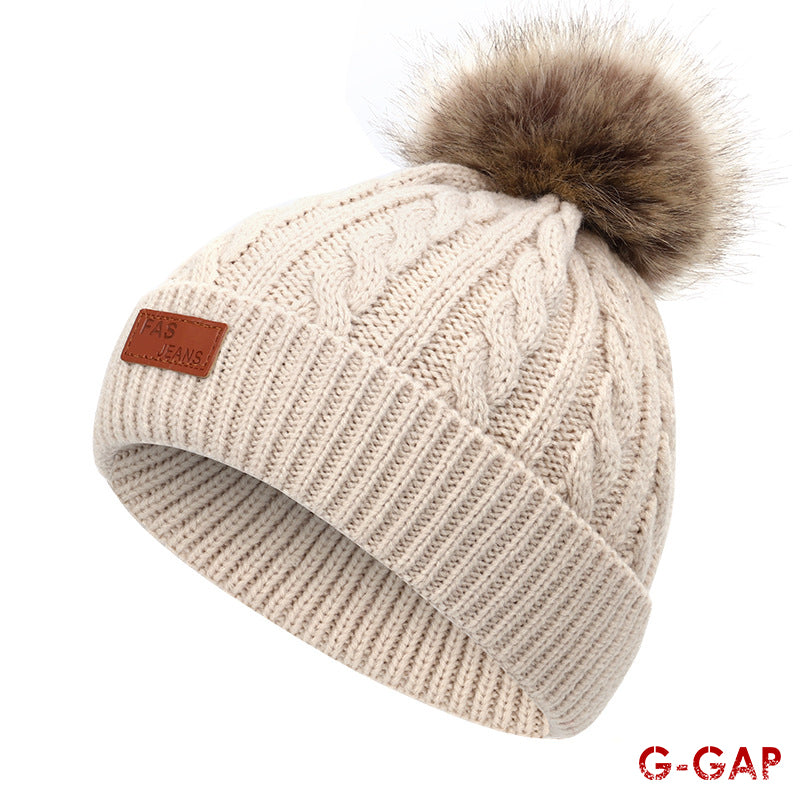 Autumn Winter Infant Knitted Hat Fashion Baby Warm Wool Hat