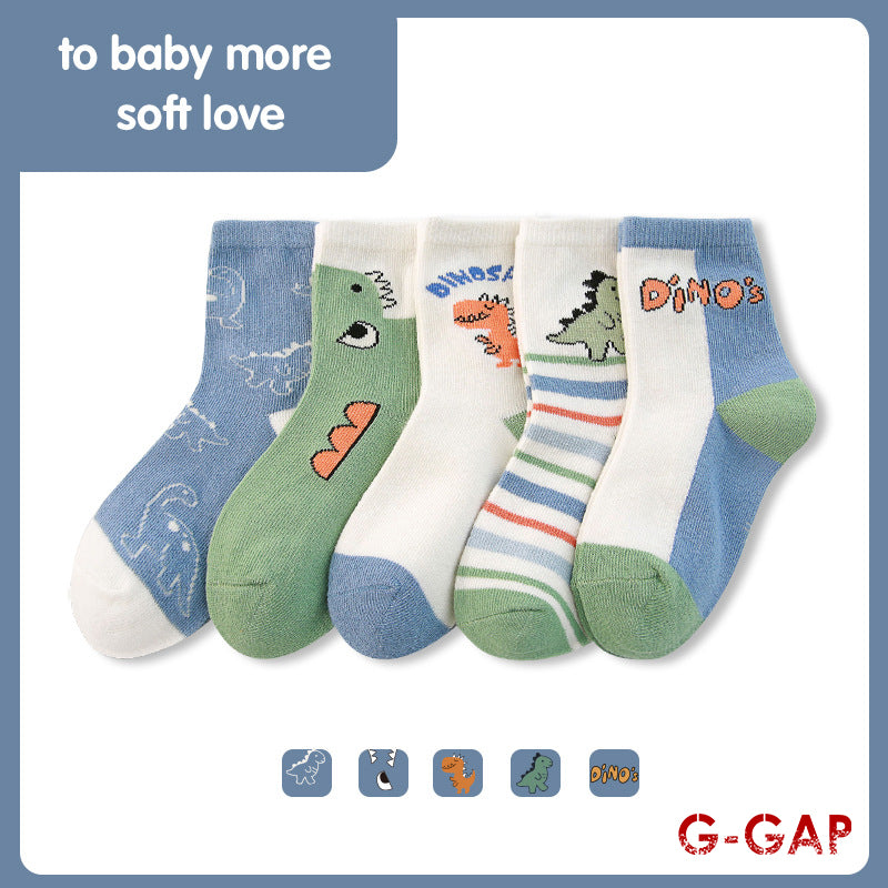 Baby Flower Rabbit Tube Socks