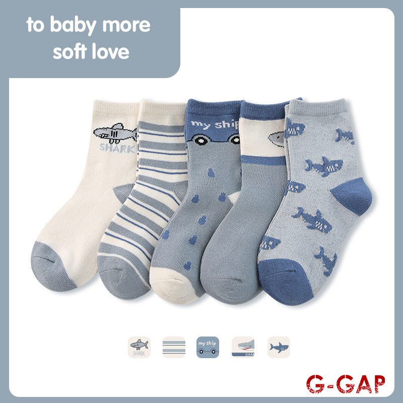 Baby Flower Rabbit Tube Socks