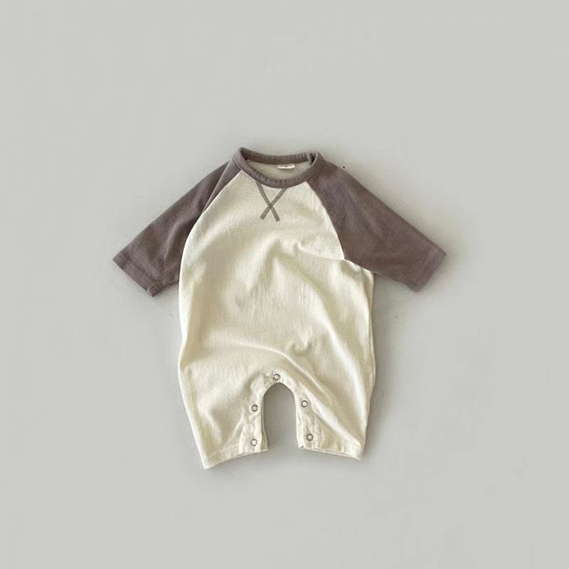 Spring and Autumn Cotton Infant Jumpsuit Casual Baby Rompers