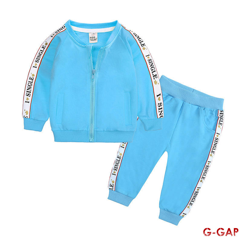 New Baby Spring/Autumn 2pcs Hooded Long Sleeve Sports Suit