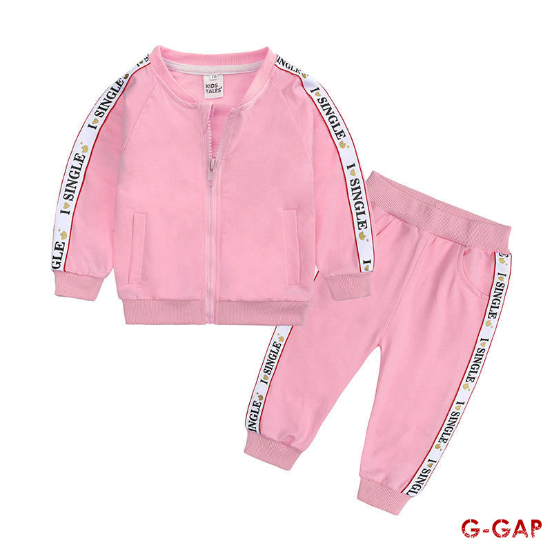 New Baby Spring/Autumn 2pcs Hooded Long Sleeve Sports Suit