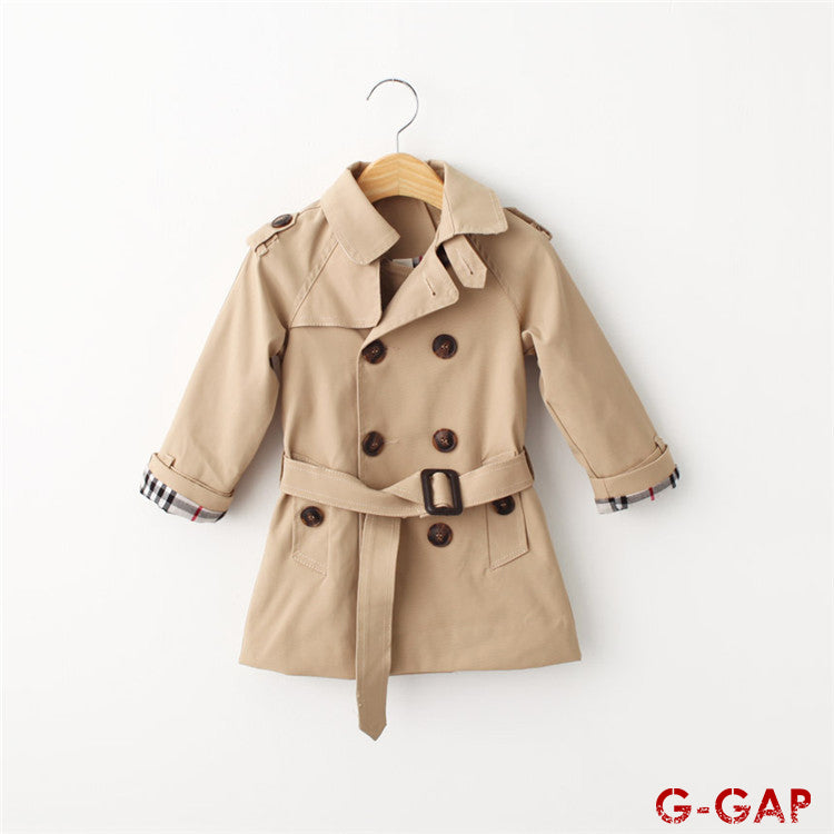 Spring Boys' Mid-Length Jacket