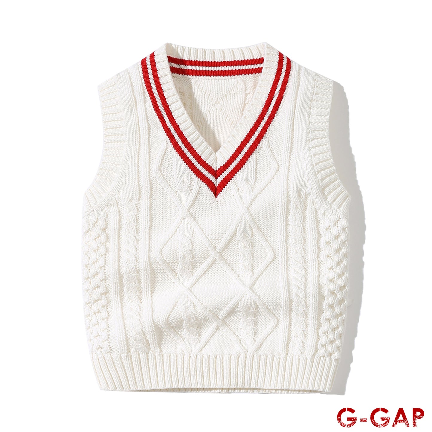 Cute V-Neck Knitted Vest