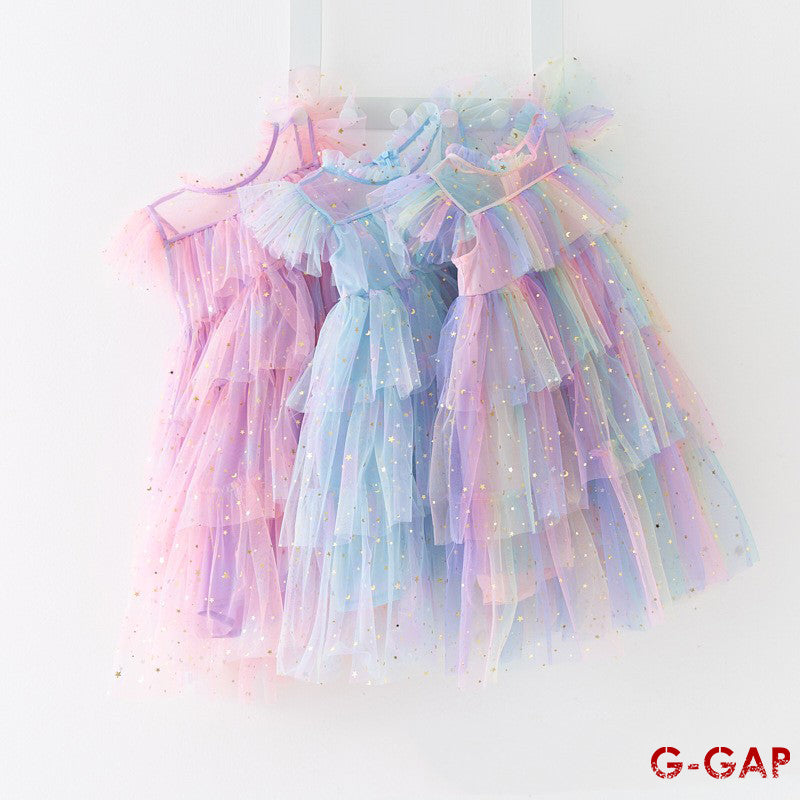 Fairy Princess Cake Fluffy Dress