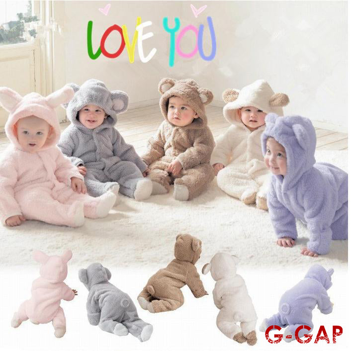 Animal Shaped Baby Bodysuit