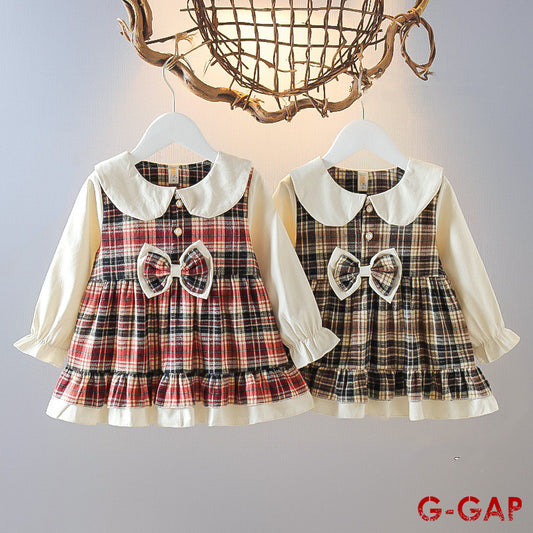 Fashionable Loose Girls' Dress