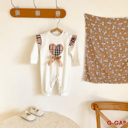 Bowknot Cotton Baby Bodysuit