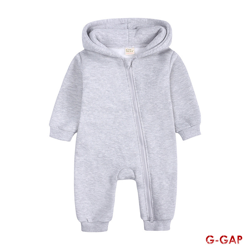 Baby Bodysuit  Rompers With Hooded Bear Ears