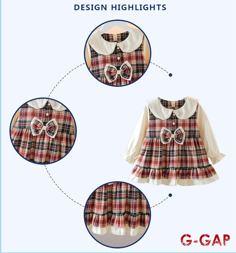 Fashionable Loose Girls' Dress