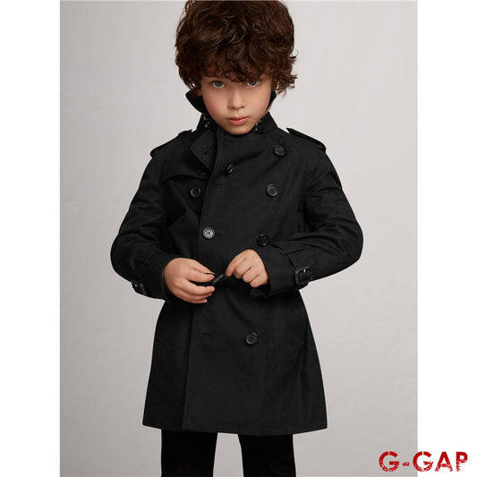 Spring Boys' Mid-Length Jacket