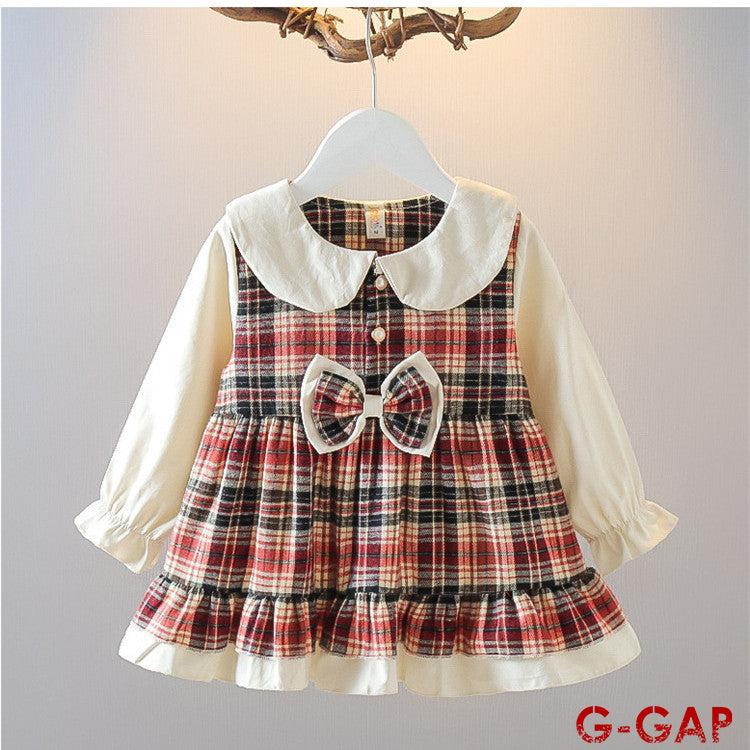 Fashionable Loose Girls' Dress