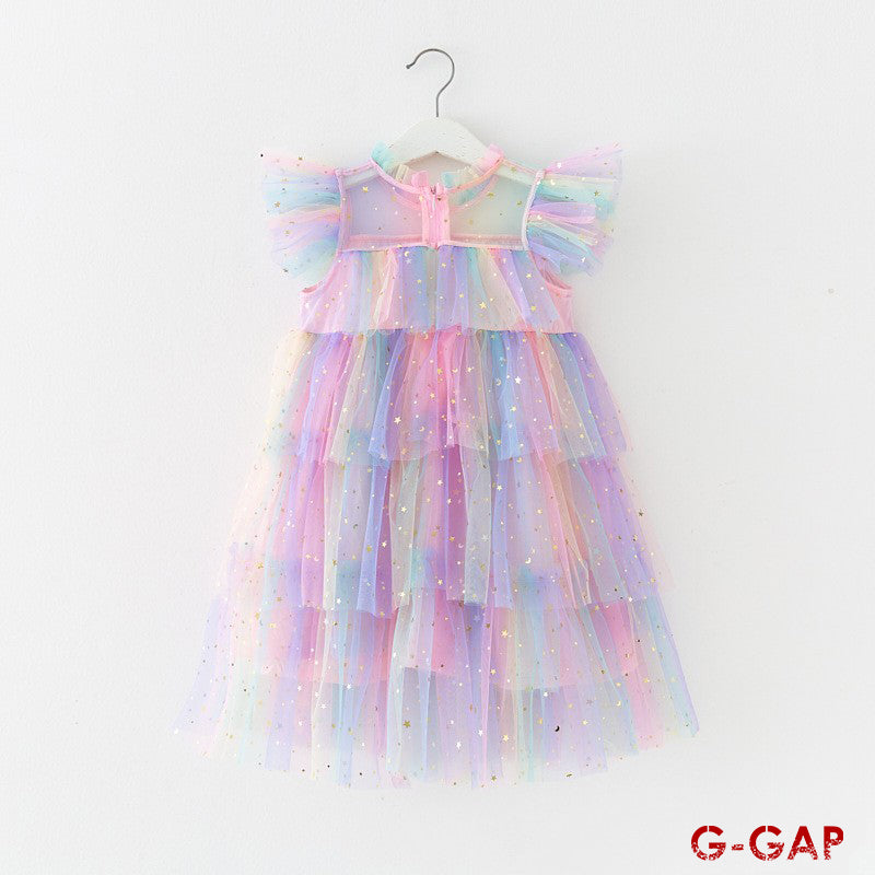 Fairy Princess Cake Fluffy Dress