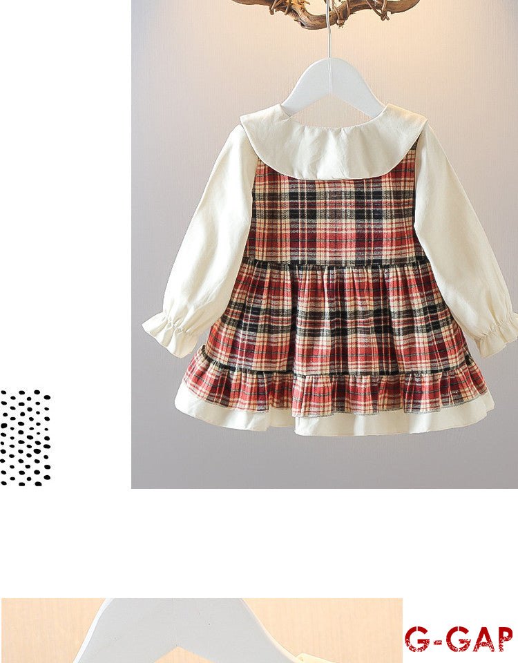Fashionable Loose Girls' Dress