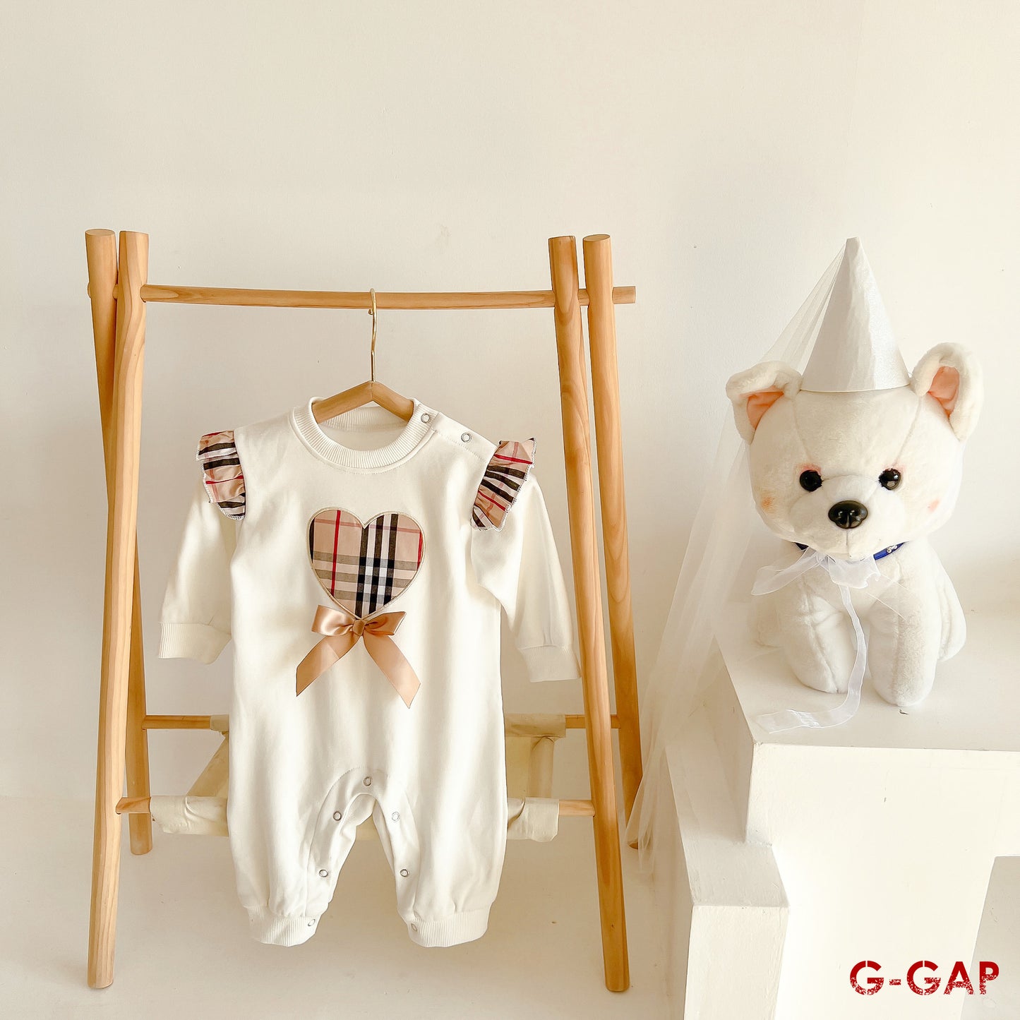 Bowknot Cotton Baby Bodysuit