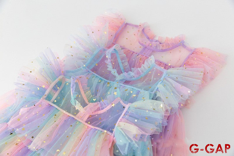Fairy Princess Cake Fluffy Dress