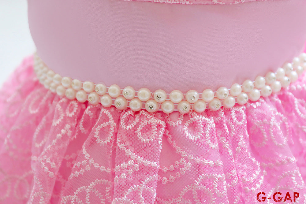 Bowknot Suspender Princess Dress