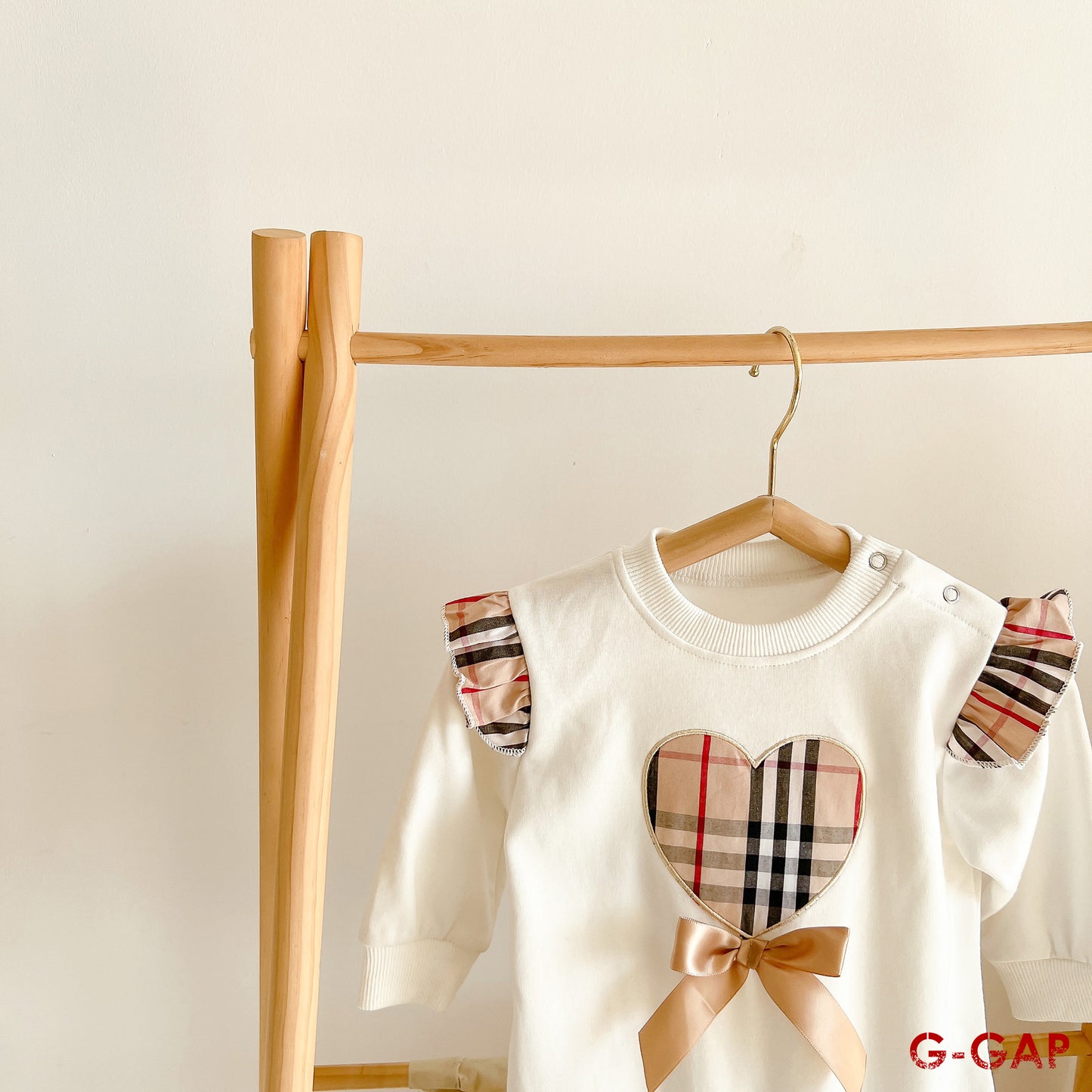 Bowknot Cotton Baby Bodysuit