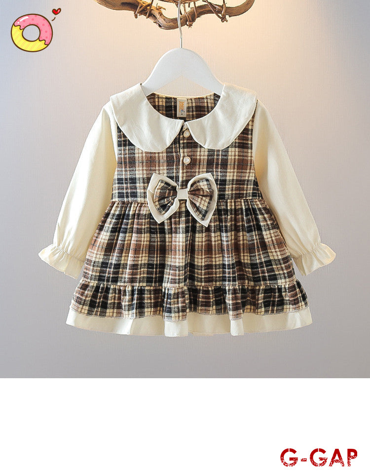Fashionable Loose Girls' Dress