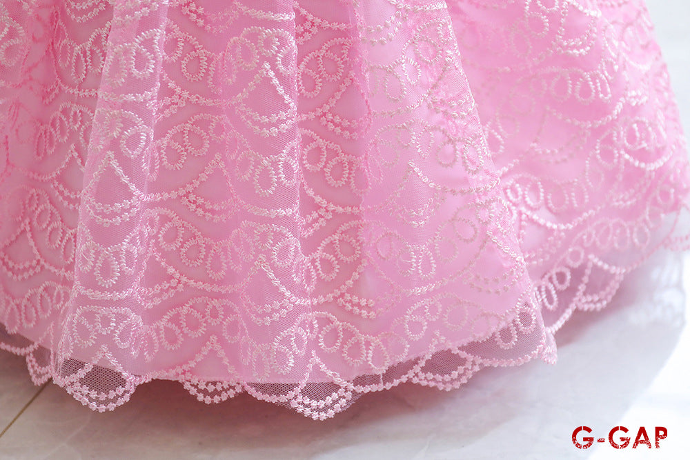 Bowknot Suspender Princess Dress