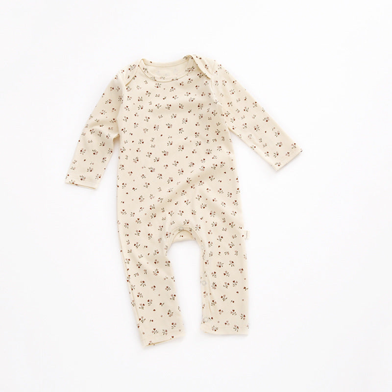 Spring and Autumn Cotton Long Sleeve Baby Romper