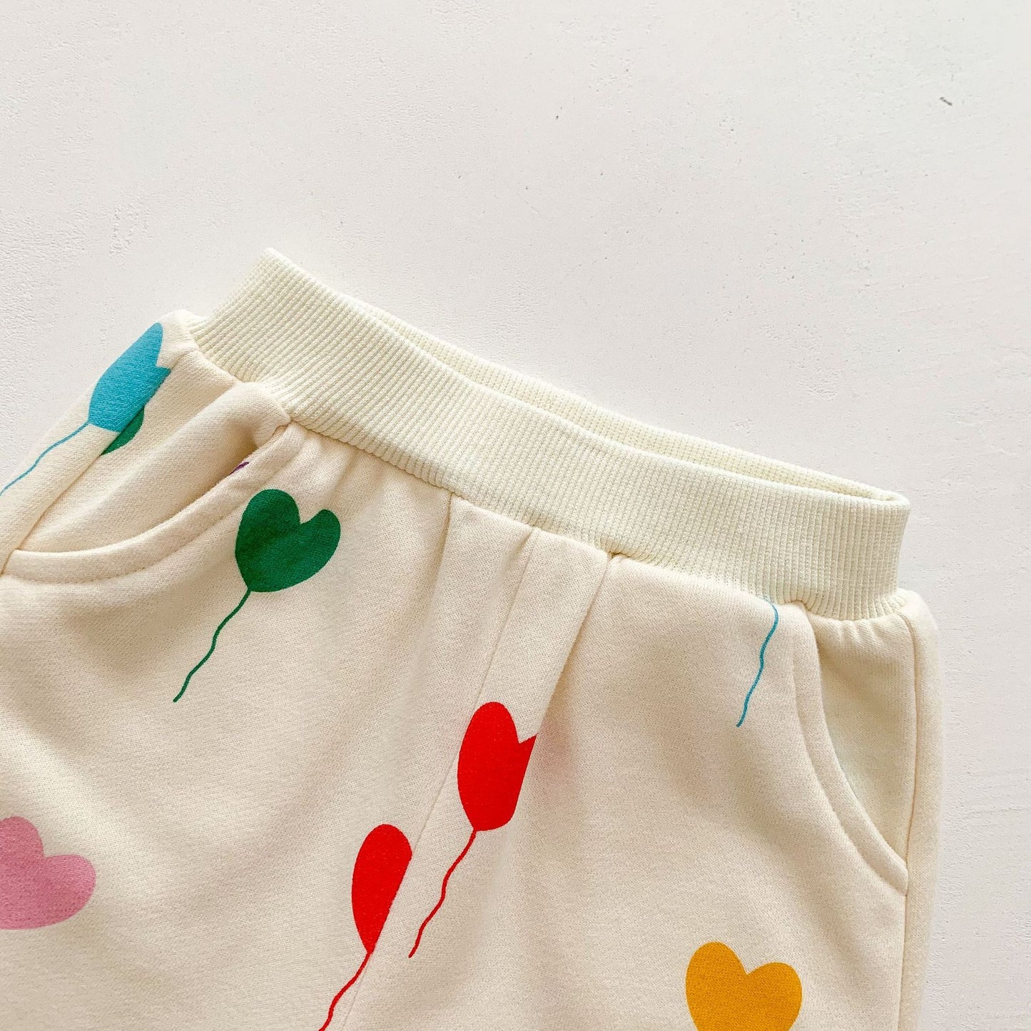 Autumn Love Baby Top and Pants Fashion 2-Piece Children's Suit