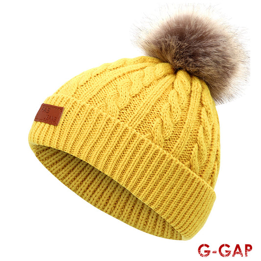 Autumn Winter Infant Knitted Hat Fashion Baby Warm Wool Hat