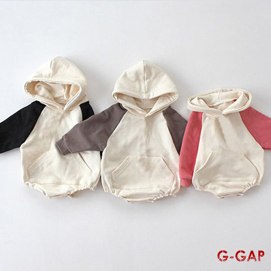 Hooded Romper for Boys and Girls