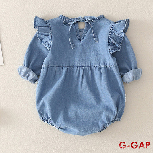 Spring/Autumn Baby Denim Jumpsuit