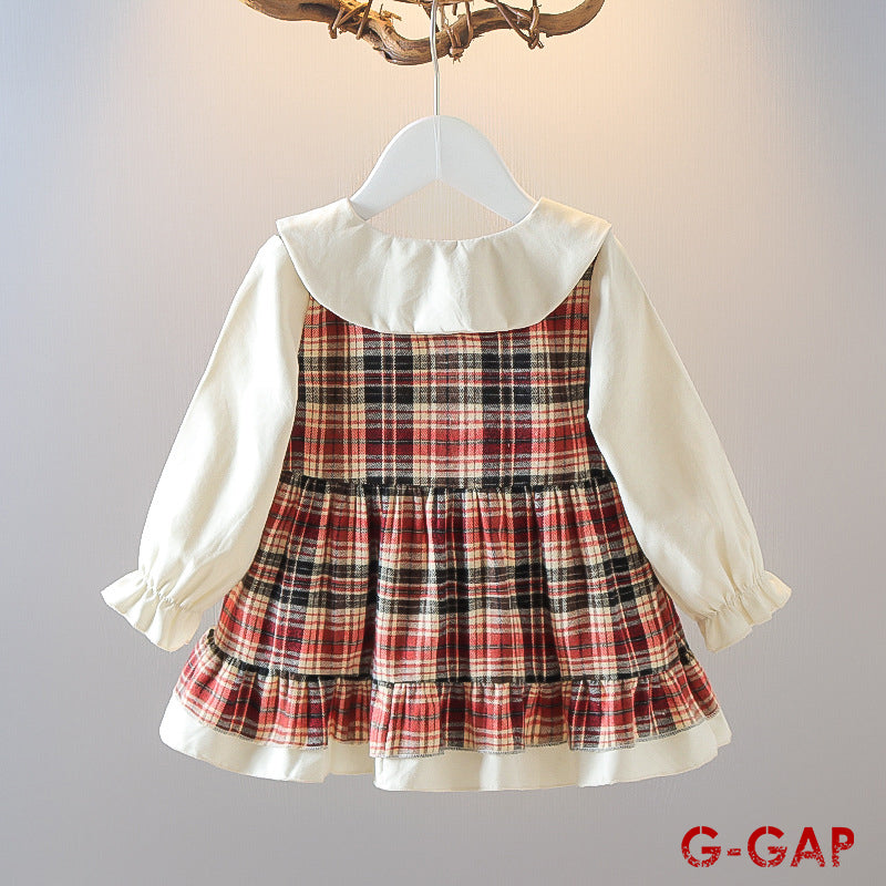 Fashionable Loose Girls' Dress