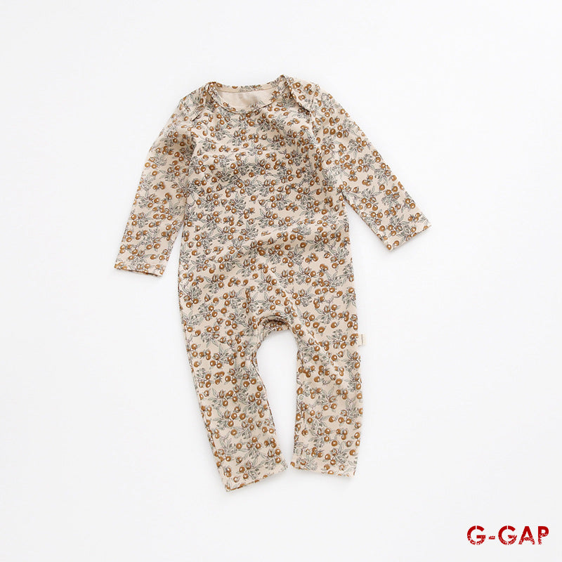 Soft Cotton Long Sleeve Baby Romper