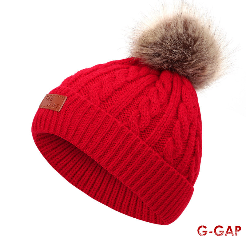 Autumn Winter Infant Knitted Hat Fashion Baby Warm Wool Hat